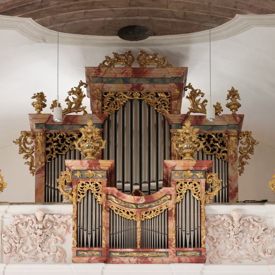 Orgel der röm.-kath. Pfarrkirche St. Johannes d. Täufer - Axams