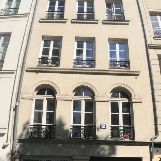 56 rue de l'Hôtel-de-Ville, Paris