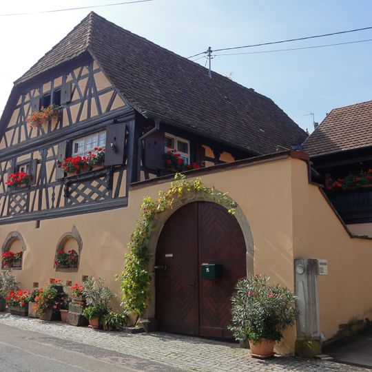 Maison au 15, rue du Rempart à Bœrsch