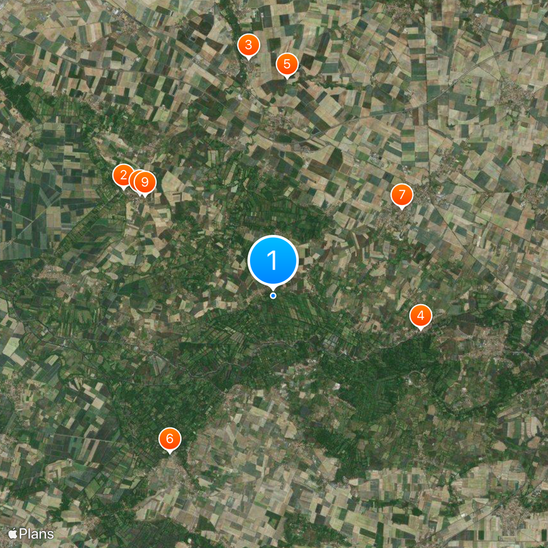 Marais Poitevin Kaart