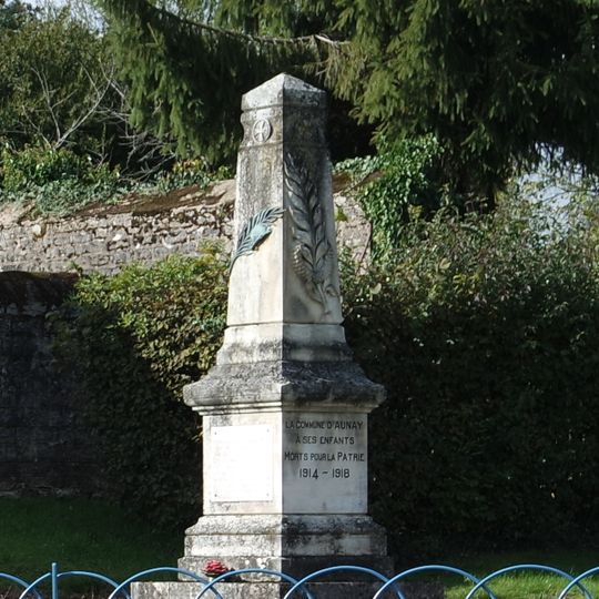 Monument aux morts d'Aunay-en-Bazois