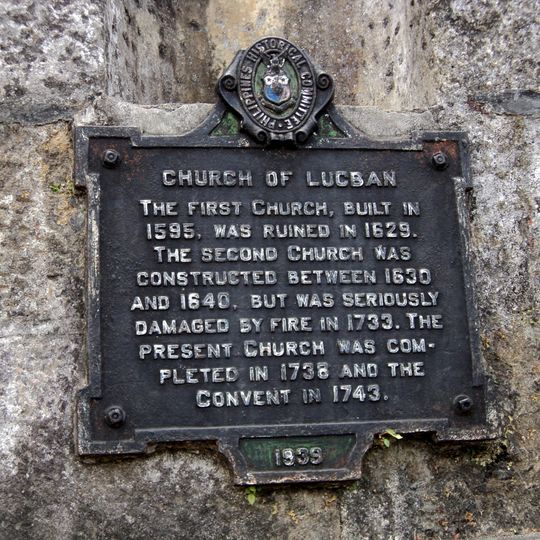 Church of Lucban historical marker
