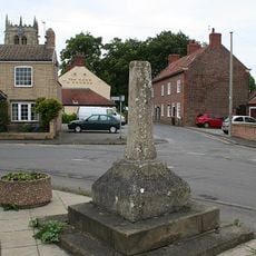 Wayside cross on Pinfold Lane