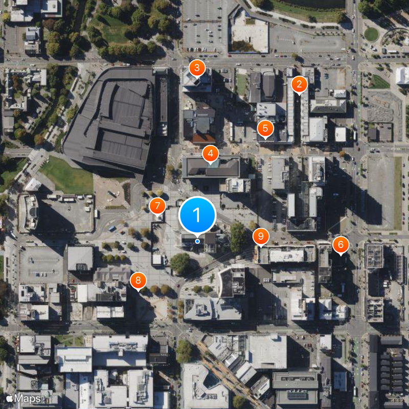 ChristChurch Cathedral Mappa