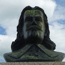 Commemorative bust