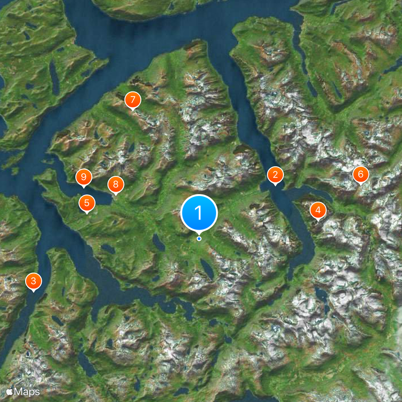 Sunnmøre Map