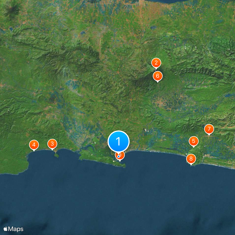 Cilacap Map