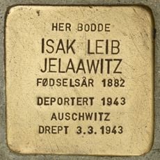 Stolperstein für Isak Leib Jelaawitz