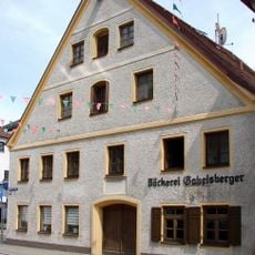 Wohnhaus und Bäckerei, Stammhaus der Familie des Stenografen Franz Xaver Gabelsberger