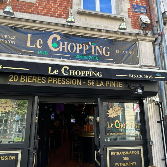 Le Chopp'ing