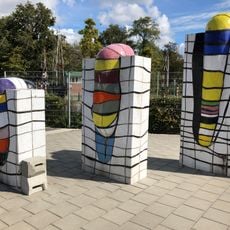 3 keramische plastieken