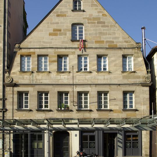 Ehemalige Gaststätte „Zum Schwarzen Rappen“, jetzt Wohnhaus