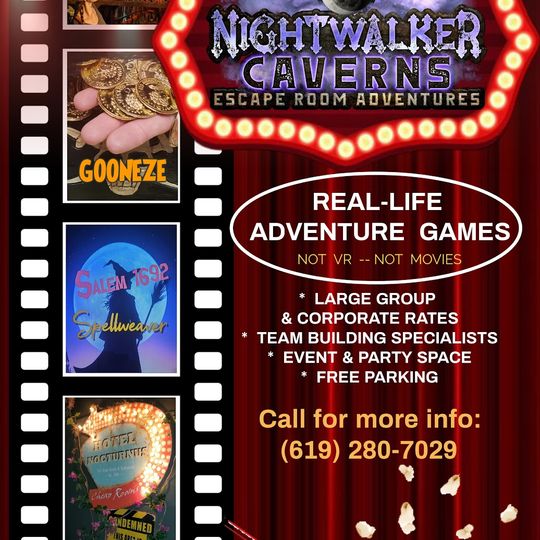 Nightwalker Caverns Escape Room Adventures
