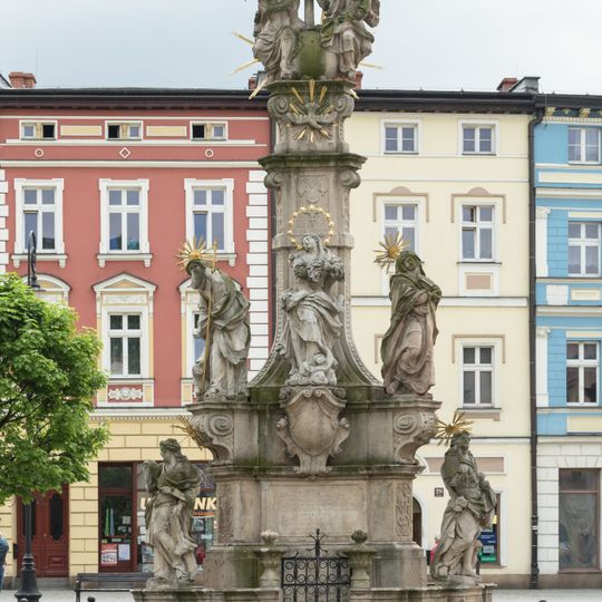 Statue of the Holy Trinity in Lądek Zdrój
