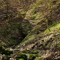 Forellenloch beim Schloß von Weißenstein
