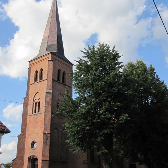 Sacred Heart church in Pasym