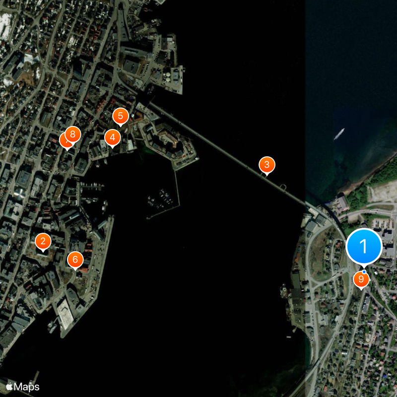 Arctic Cathedral Map