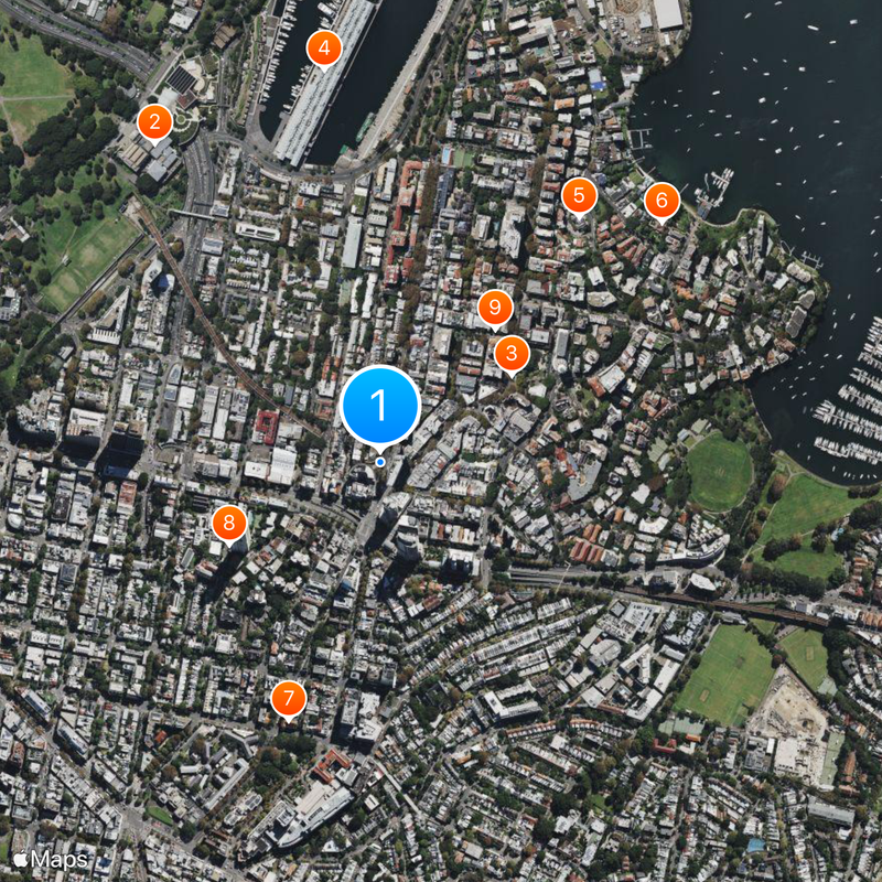 Kings Cross Map