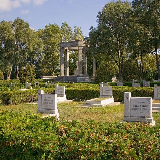 Soviet officers cemetery in Wrocław