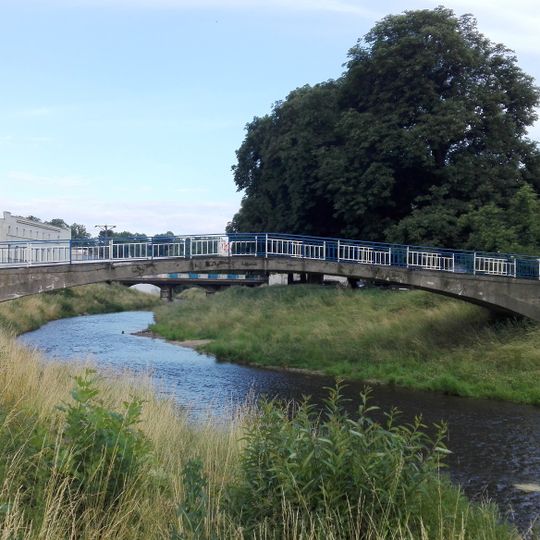 Most przy ulicy Sportowej i Jana Kochanowskiego w Prudniku