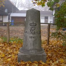 Meilenstein Altona-Lübecker Chaussee (Altona 3 Meilen, Lübeck 6½ Meilen)