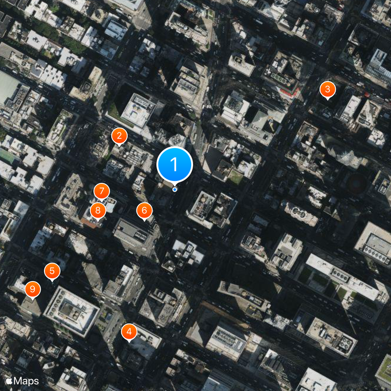 Ed Sullivan Theater Carte