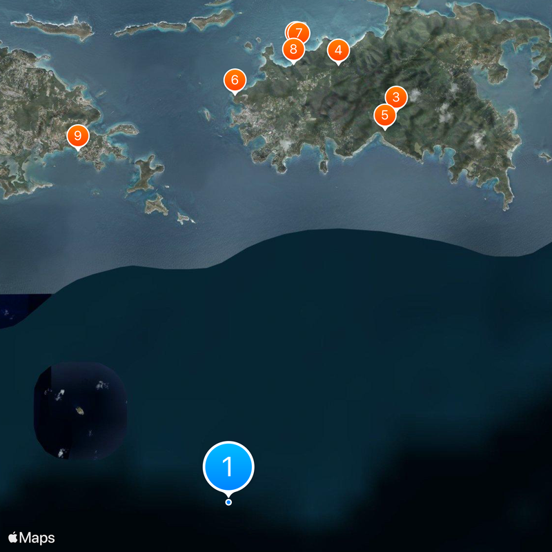 Virgin Islands Map
