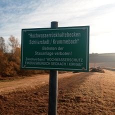 Hochwasserrückhaltebecken Krummebach
