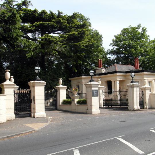 Gates, Gates Piers And Flanking Walls At Main Entrance To St Michael's Convent