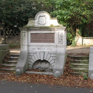 Chalybeate Well And Drinking Fountain Flanked By Steps