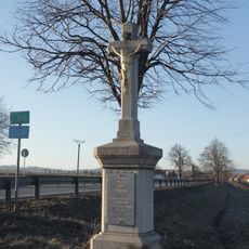 Kříž u křižovatky u Jakubova u Moravských Budějovic