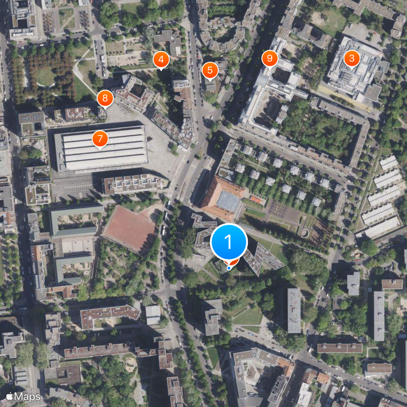 Jüdisches Museum Berlin Kaart