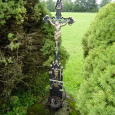 Gusseisenkruzifix Harratried in Röthenbach im Allgäu