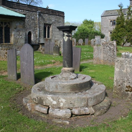 Standing cross in the churchyard of All Saints' Church