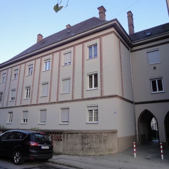 Ensemble Ehemaliger Riedinger-Park