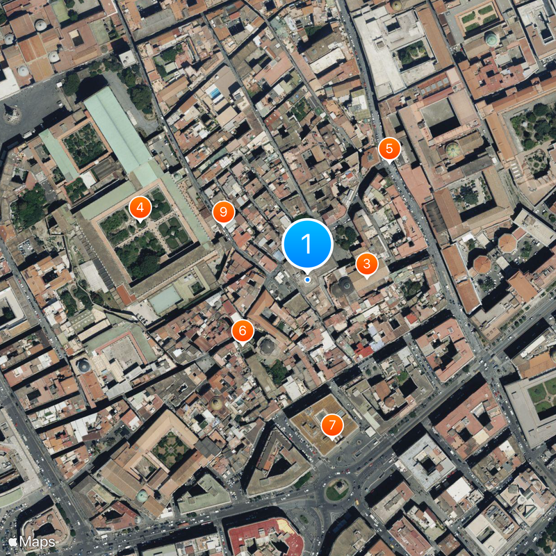 Naples Eastern University Map