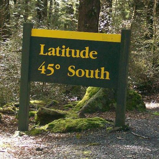 45th parallel south