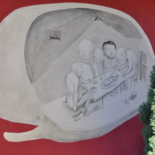 Graffiti in Písečník