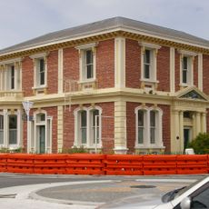 Bank of New Zealand Building and Fence