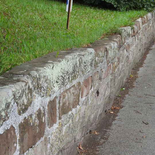 Churchyard Wall Of Church Of The Holy Trinity