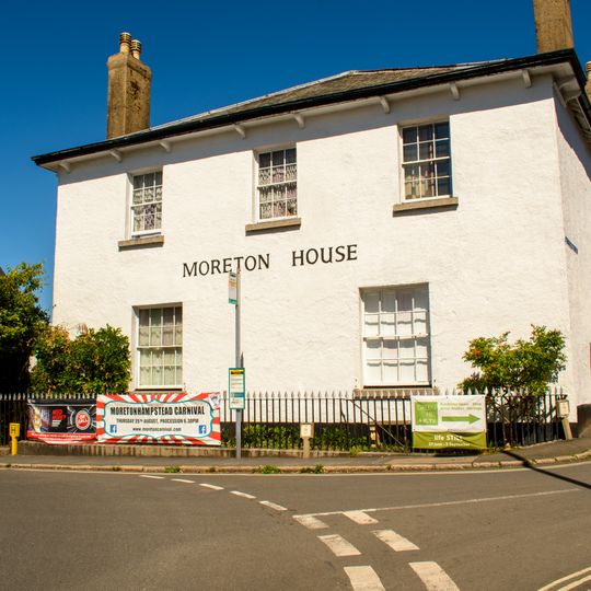 Moreton Hotel Including Area Railings To South