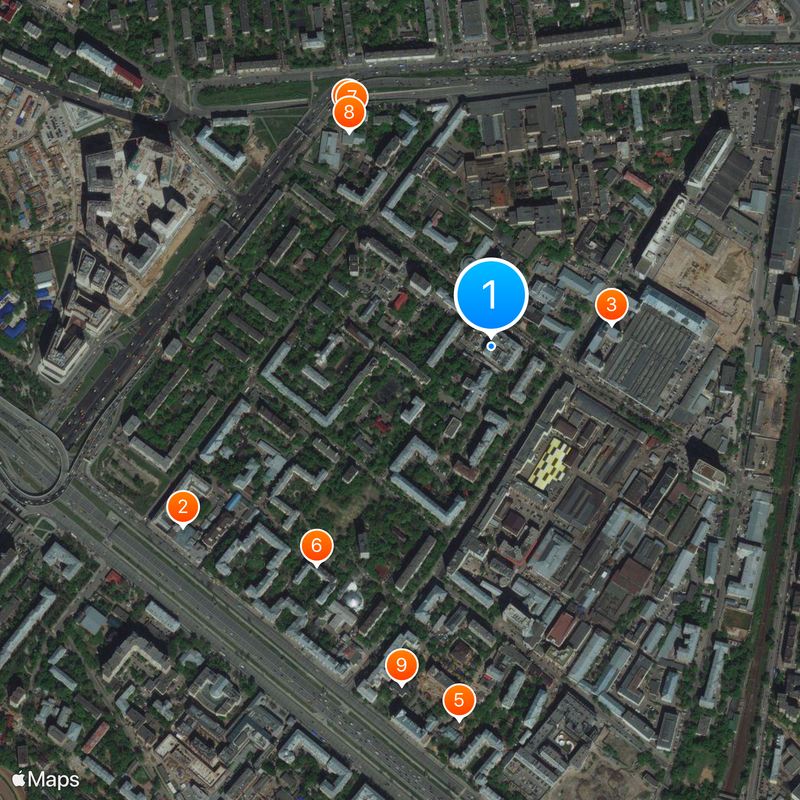 Radio Rossii Map