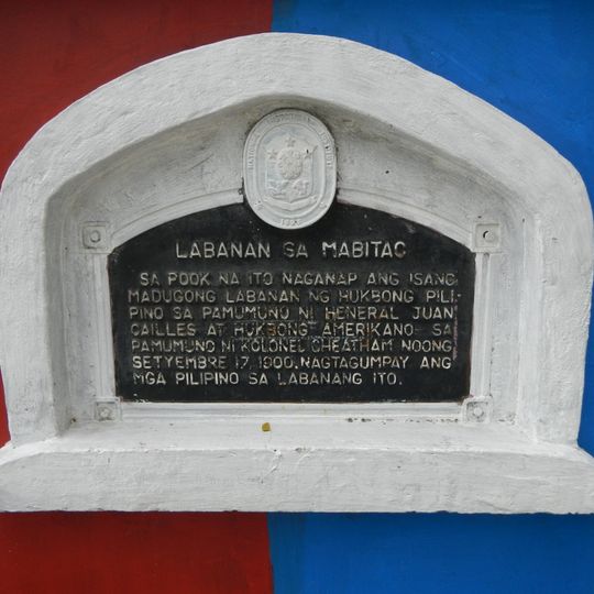 Battle of Mabitac historical marker
