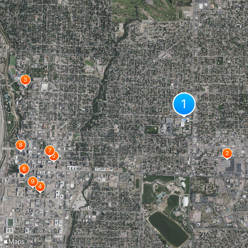 United States Olympic Training Center Map