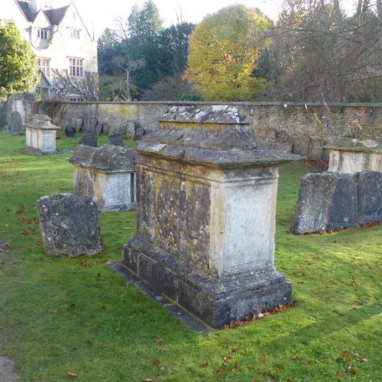 Eight monuments, including Wilkins, In the churchyard approximately 6 metres south east of porch to Church of St Mary