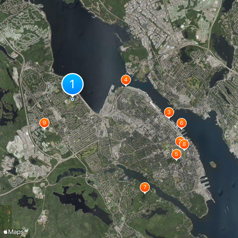 Mount Saint Vincent University Map