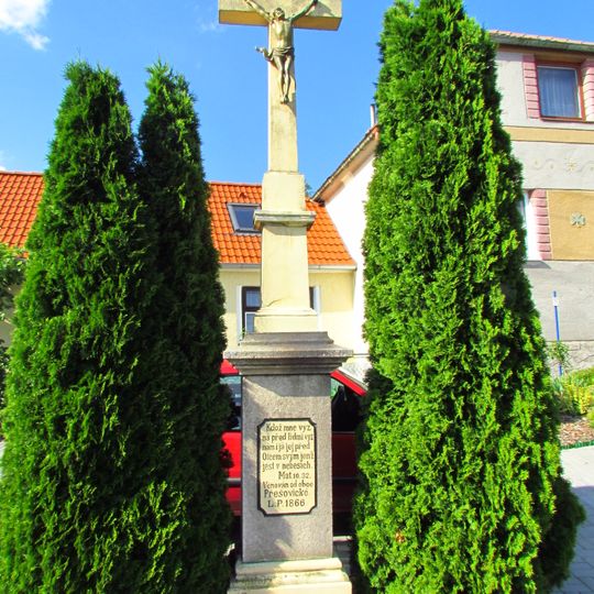 Kříž u domu 43 v Přešovicích