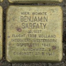 Stolperstein für Benjamin Sarfaty