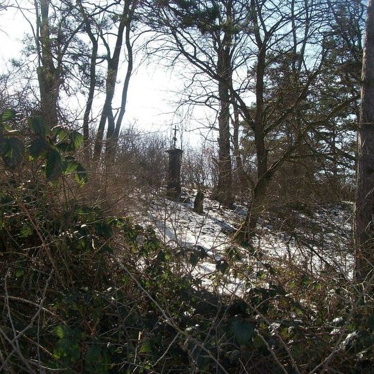 Kříž východně od Lelova u zaniklé cesty