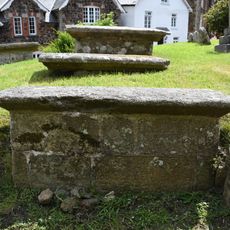 3 Adjacent Chest Tombs Approximately 1.5 Metres South East Of Porch Of Church Of St Andrew
